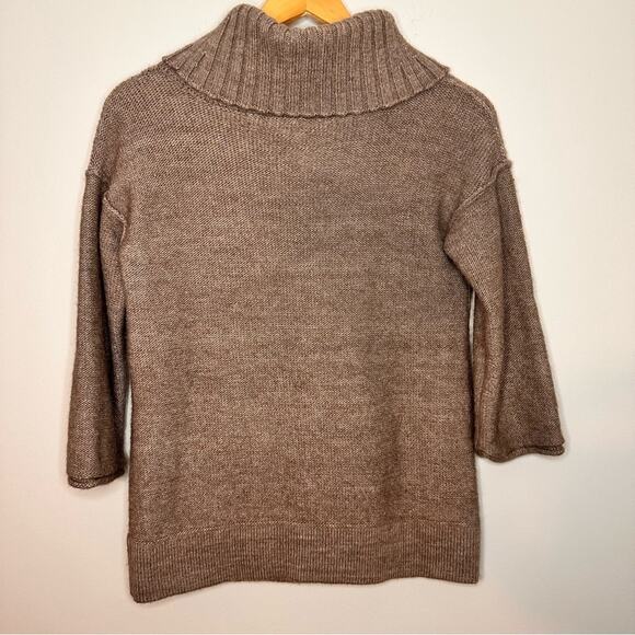 J. CREW Amade Wool Mohair Blend Pocket Cowl Neck Sweater Size S - Picture 6 of 6